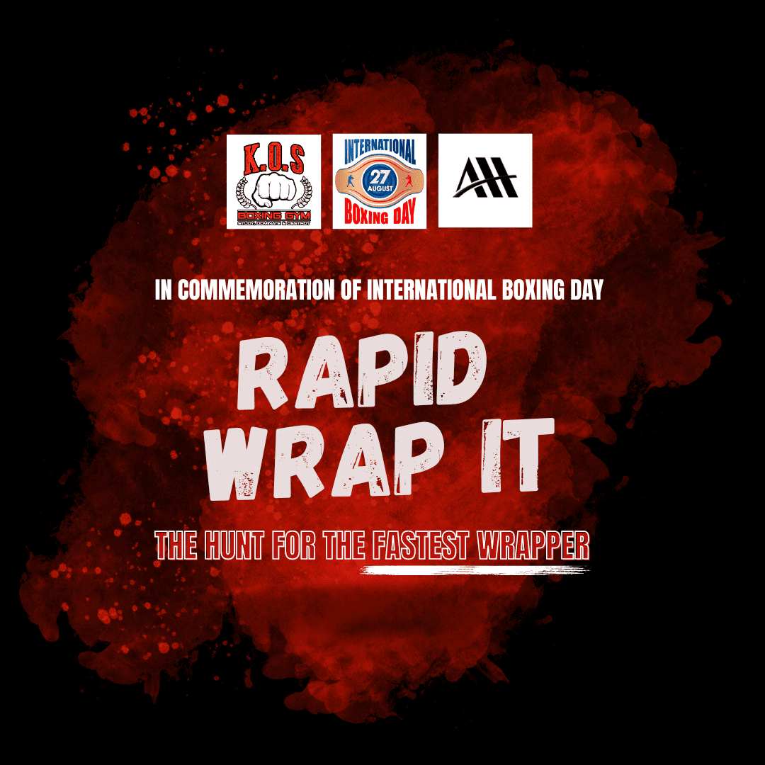 fastest hand wrapping challenge rapid wrap it 2023
